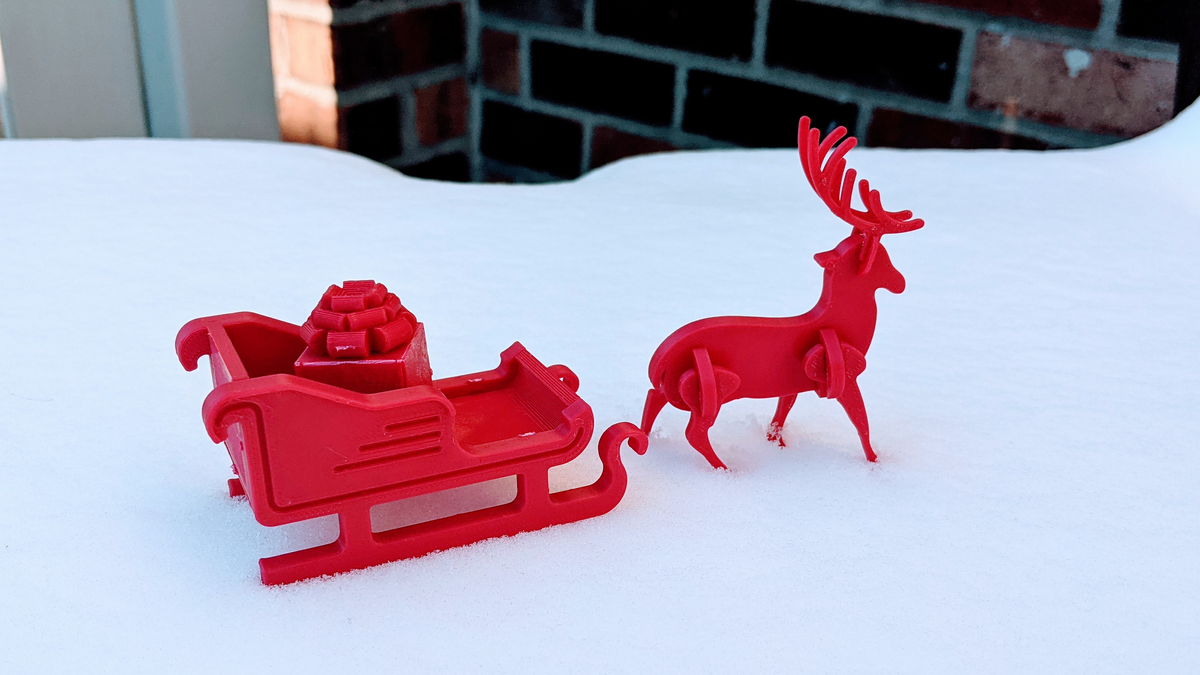 3D Print: Winter Holiday Kit Card